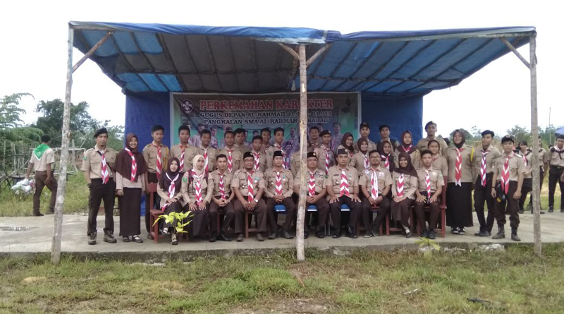 Perkemahan Pendidikan Karakter I "Gugus Depan SMA Al-Rahman Sekadau tahun 2018