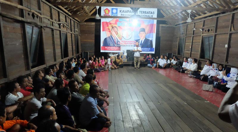 Calon Gubernur Kalbar, Milton Crosby Berdialog dengan Masyarakat