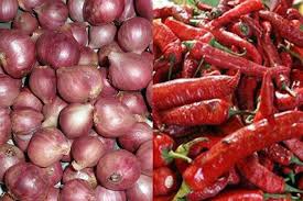 ilustrasi bawang dan cabe