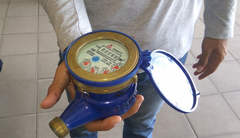 Contoh meteran air yang banyak dilaporkan pelanggan PDAM mengalami kecurian