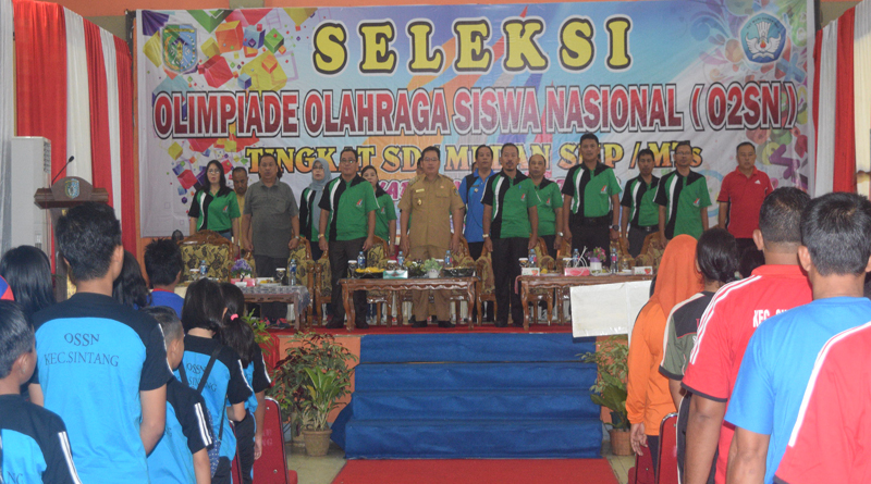 O2SN 2018 di Kabupaten Sintang