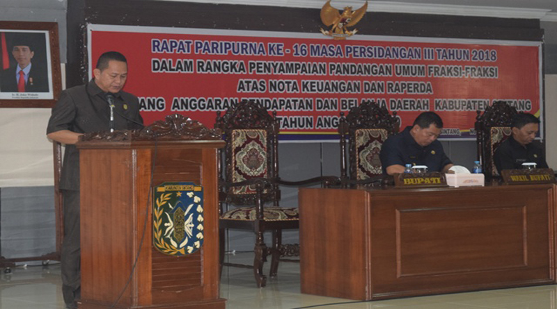 Juru Bicara Fraksi PDI Perjuangan Agustinus