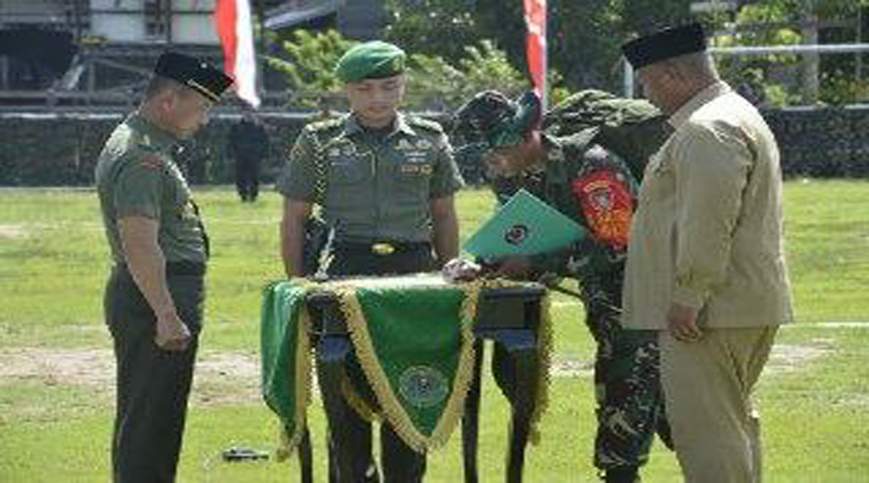 Kasad Jenderal TNI Mulyono secara resmi menutup kegiatan TNI Manunggal Membangun Desa (TMMD) ke-103 tahun 2018 di wilayah perbatasan Muara Wis