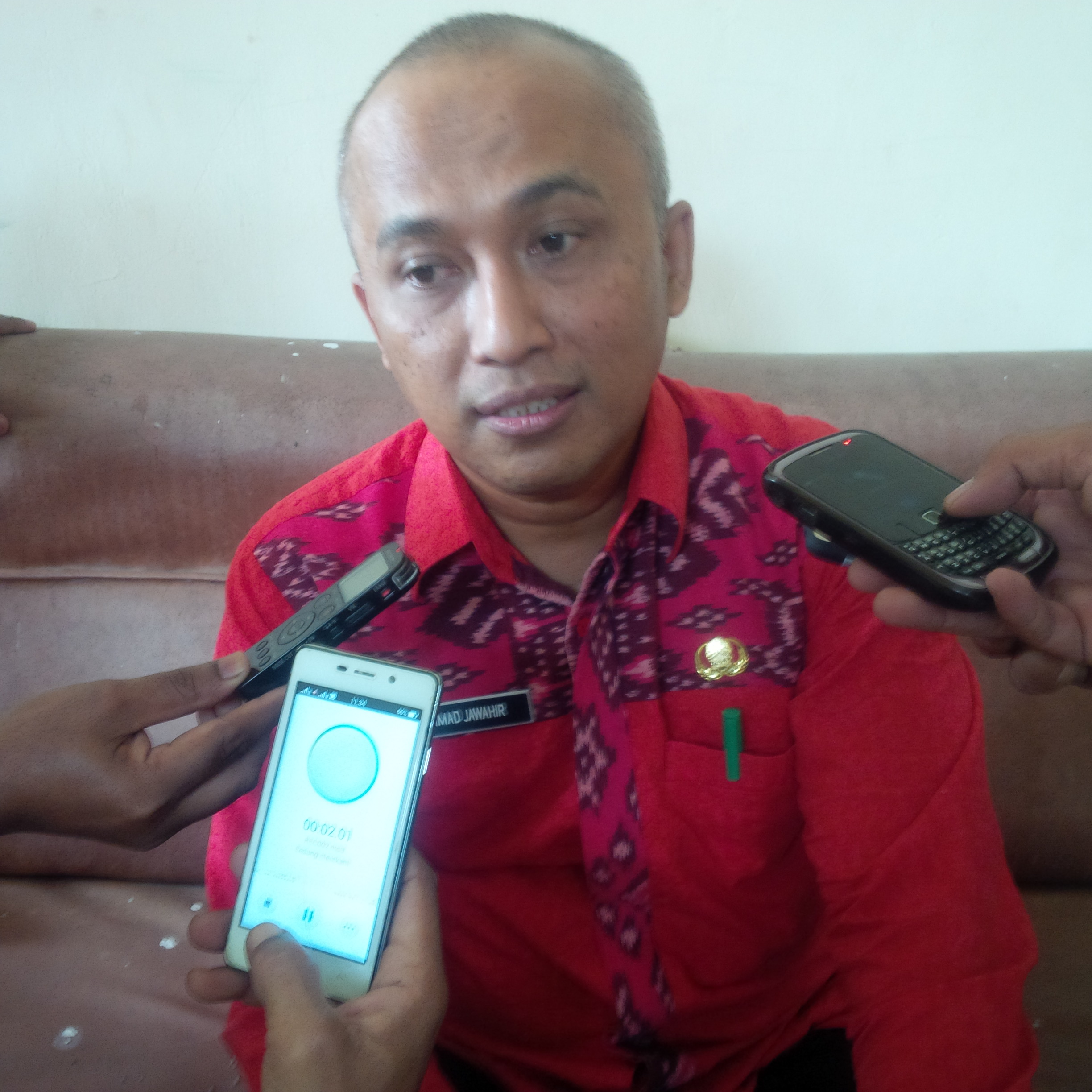 Kepala Dinkes Melawi, dr. Ahmad Jawahir
