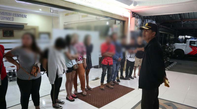 Razia Operasi Cipta Kondisi (Cipkon) Yang Dilaksanakan Jajaran Polres Sintang Bersama Polisi Militer (PM), Pada Jumat (17/5/2019)