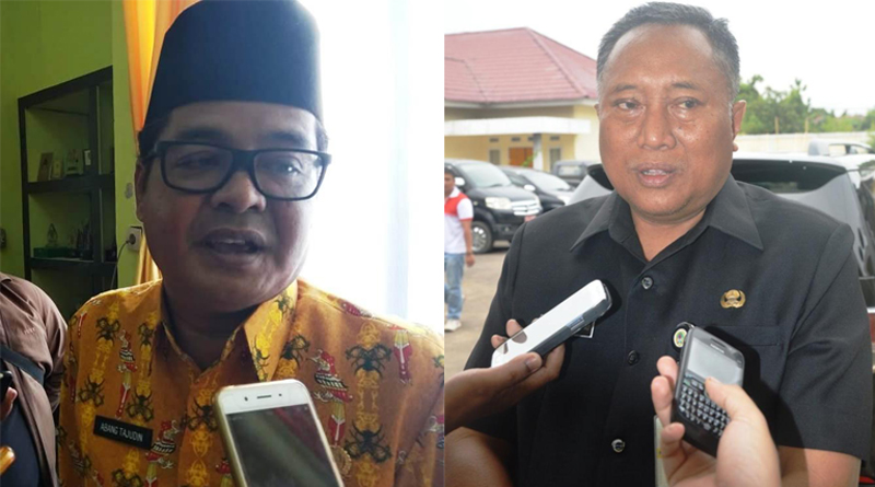 Abang Tajudin dan Sekda Melawi, Ivo Titus Mulyono