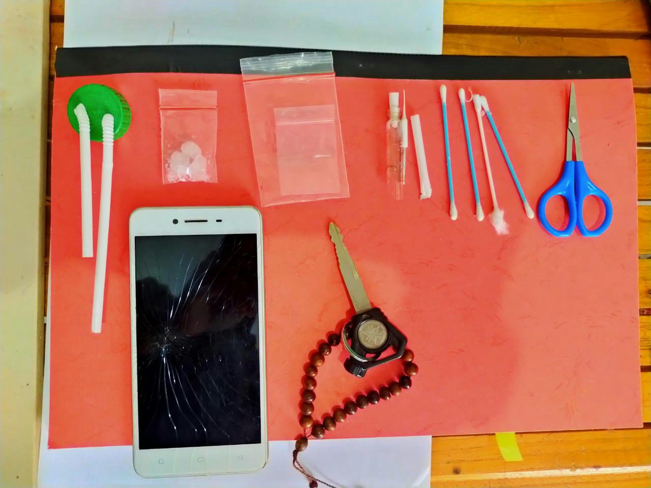 Barang bukti yang diamankan Sat Res Narkoba Polres Melawi dari tangan kedua tersangka (Ist) 