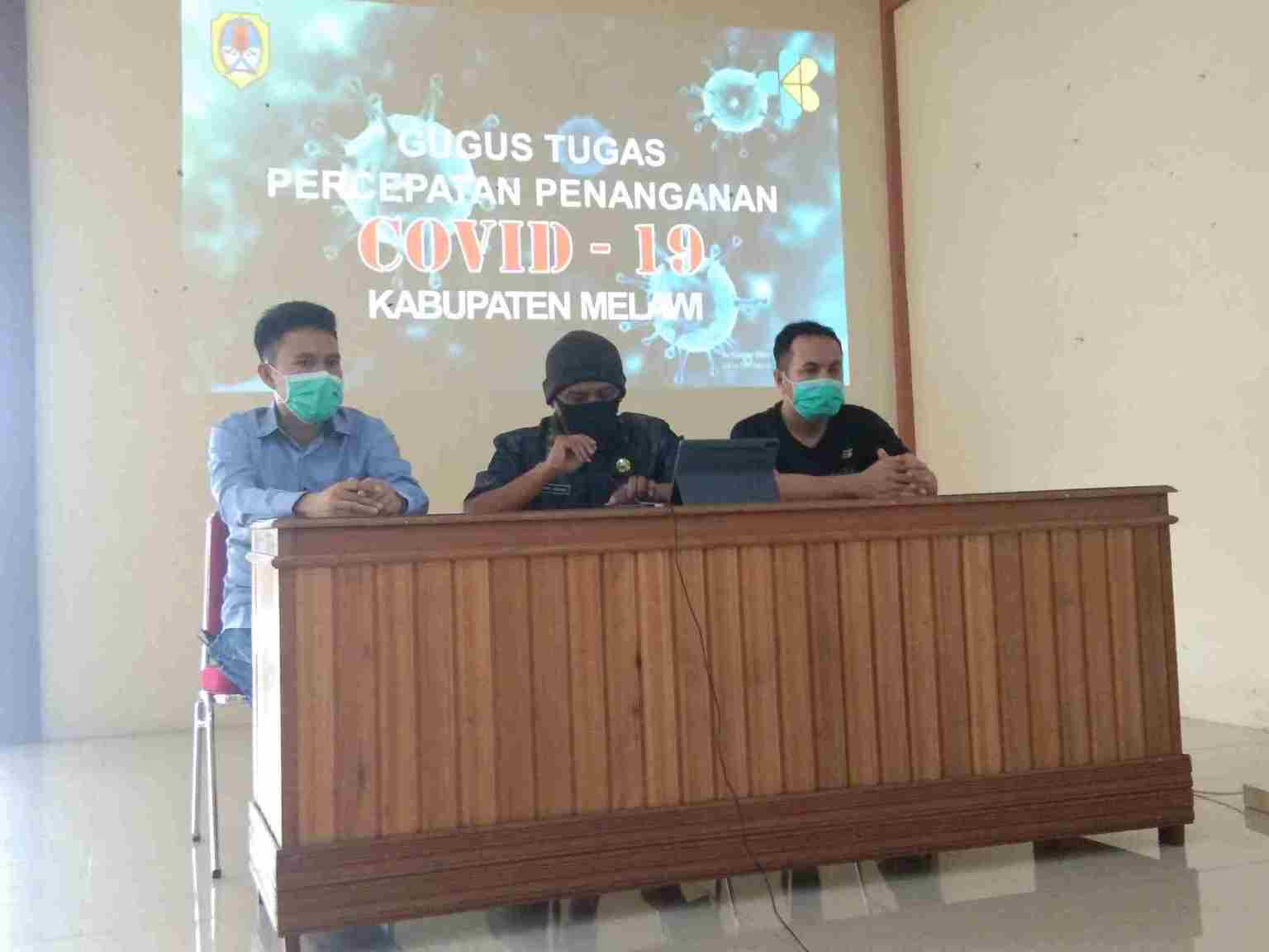 Juru bicara tim gugus tugas percepatan penanganan penanggulangan covid-19 saat mengumumkan tambahan 6 warga yg terkonfirmasi positif Covid-19. (Ist) 