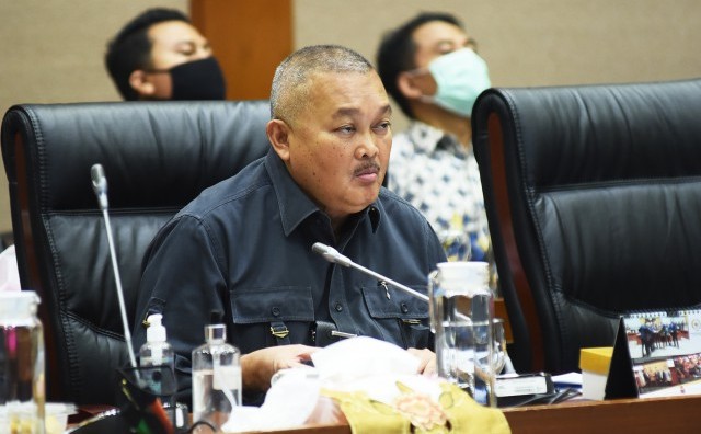 Wakil Ketua Komisi VII DPR RI Alex Noerdin. Foto : Jaka/Man