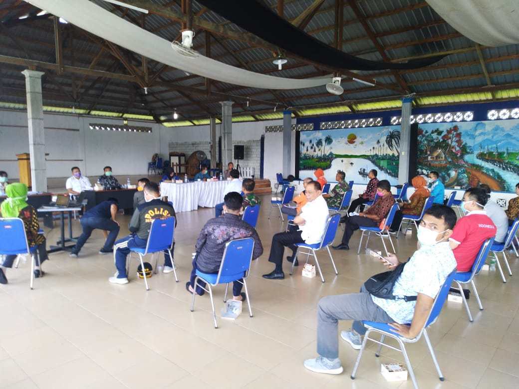 Rapat teknis penanganan Covid-19. (Ist)