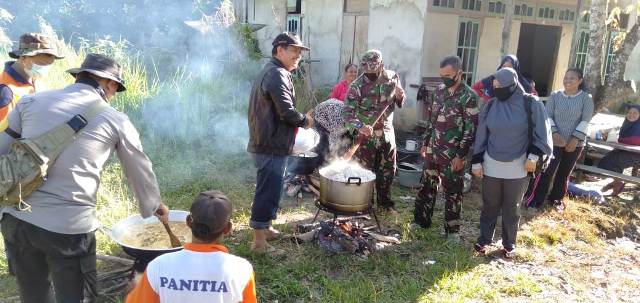 Dapur Umun Yang didirikan Oleh Koramil Nanga Pinoh