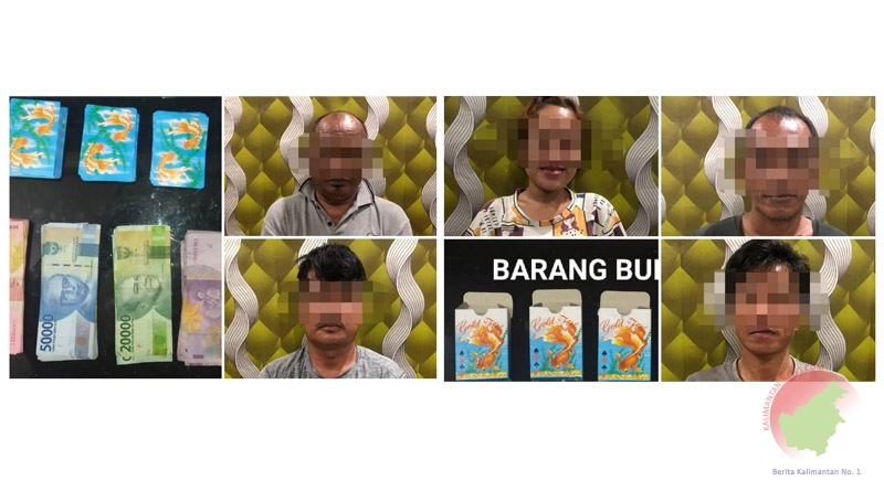 Tersangka dan Barang Bukti. Poto By. Humas Polres Melawi