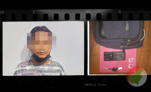 Jukir Pembawa Sabu di Ringkus Polisi Melawi