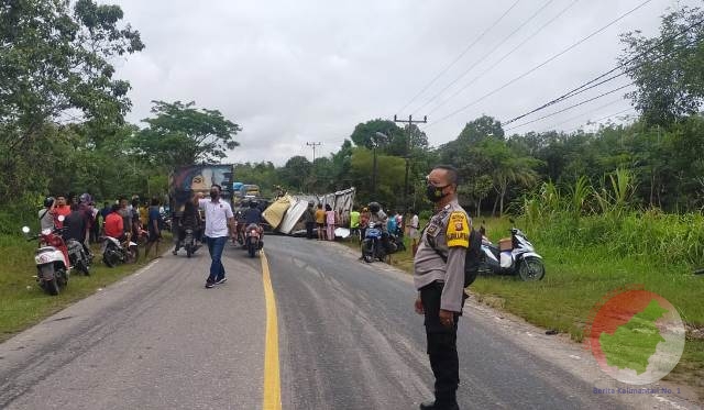Kecelakaan di Jalan Raya Pinoh Sintang