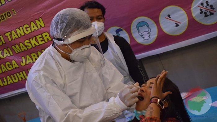 Swab Pengunjung Warkop