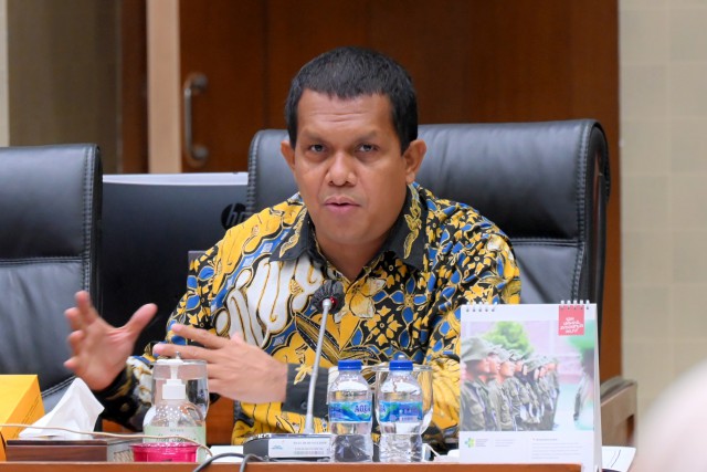 
Wakil Ketua Komisi IX DPR RI Melkiades Laka Lena. Foto: Mentari/nvl 