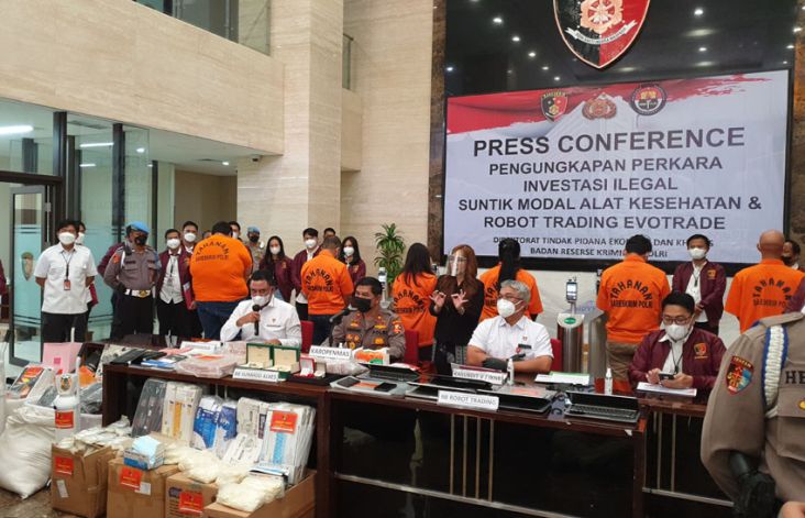 Kerugian akibat investasi bodong Sunmod Alkes dari beberapa korban mencapai lebih dari Rp503 miliar. Foto: MNC/Puteranegara