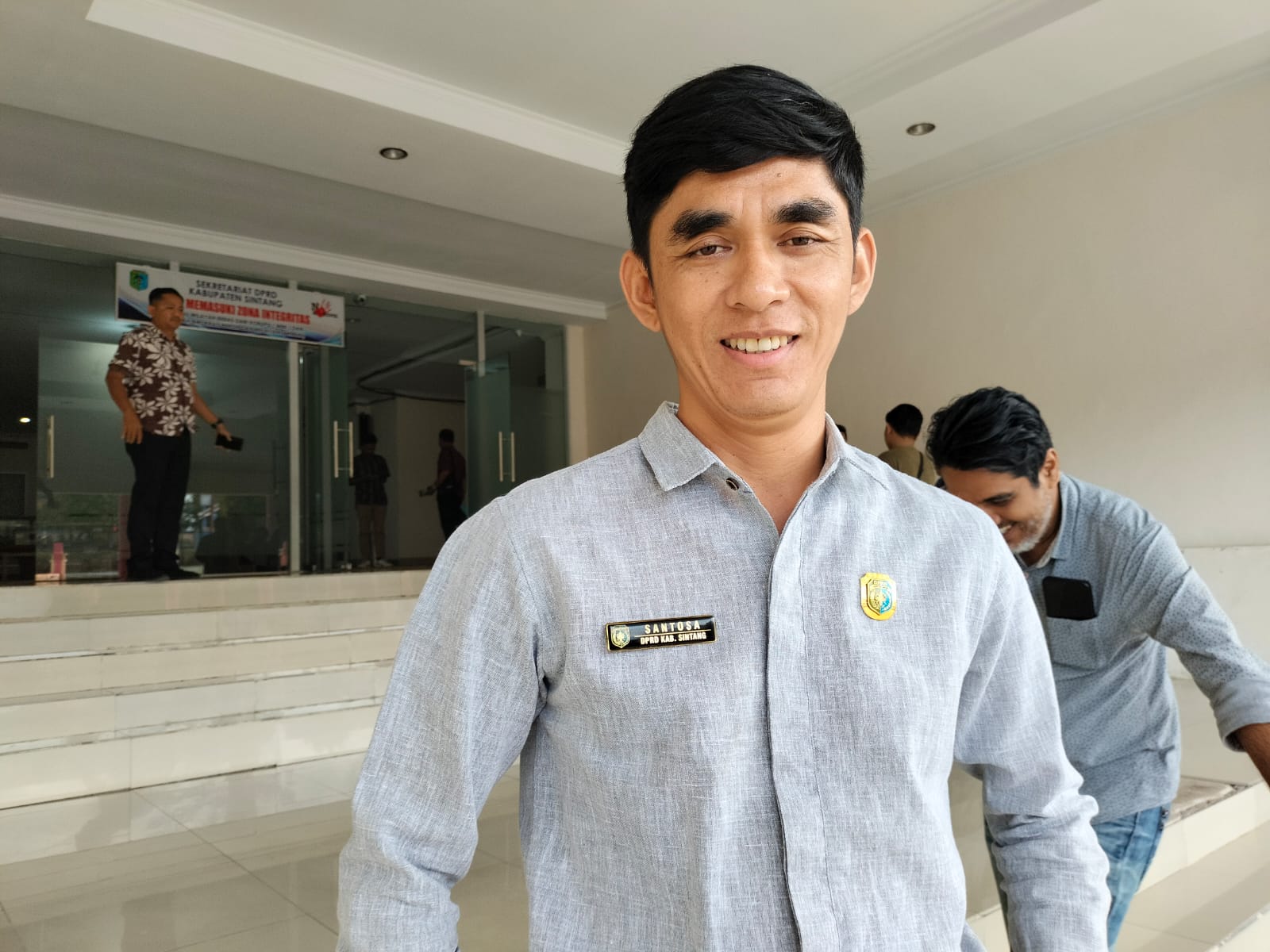 Anggota DPRD Sintang, Santosa.