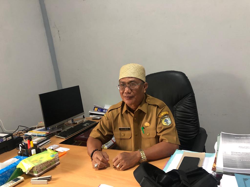 Sekretaris Disporapar Sintang, Sulaiman.