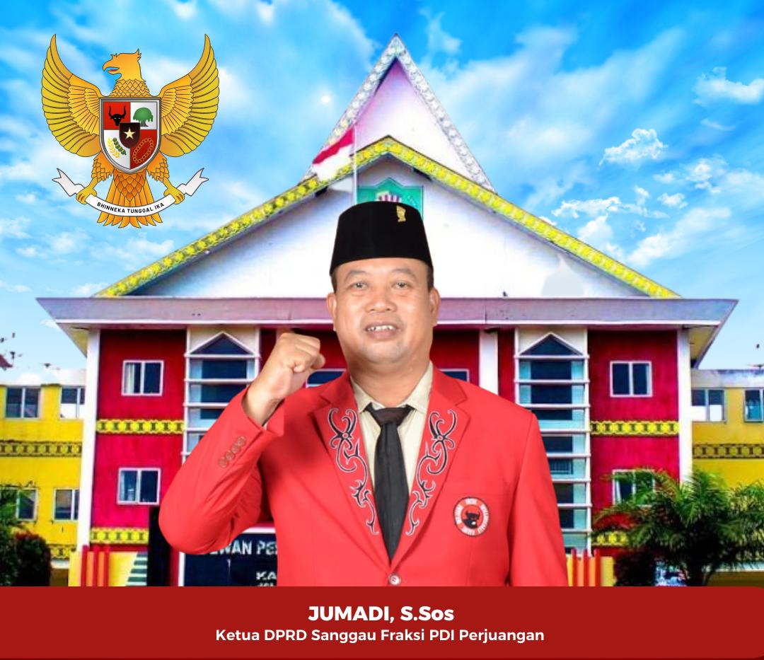 Jumadi Ketua DPRD Sanggau Fraksi PDI Perjuangan