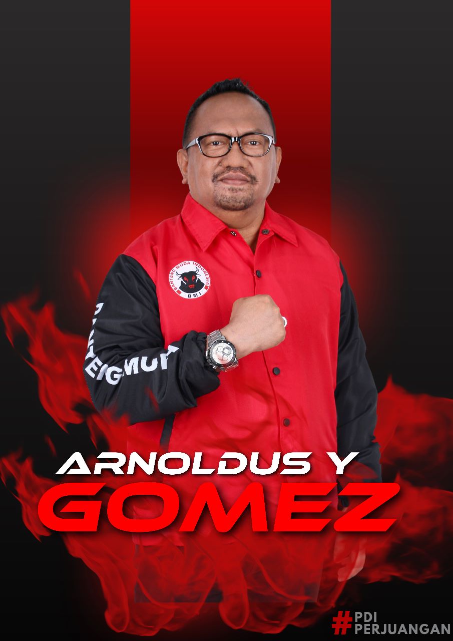 Arnoldus Yansen Gomez, Ketua DPD Banteng Muda Indonesia (BMI) Kaltara.