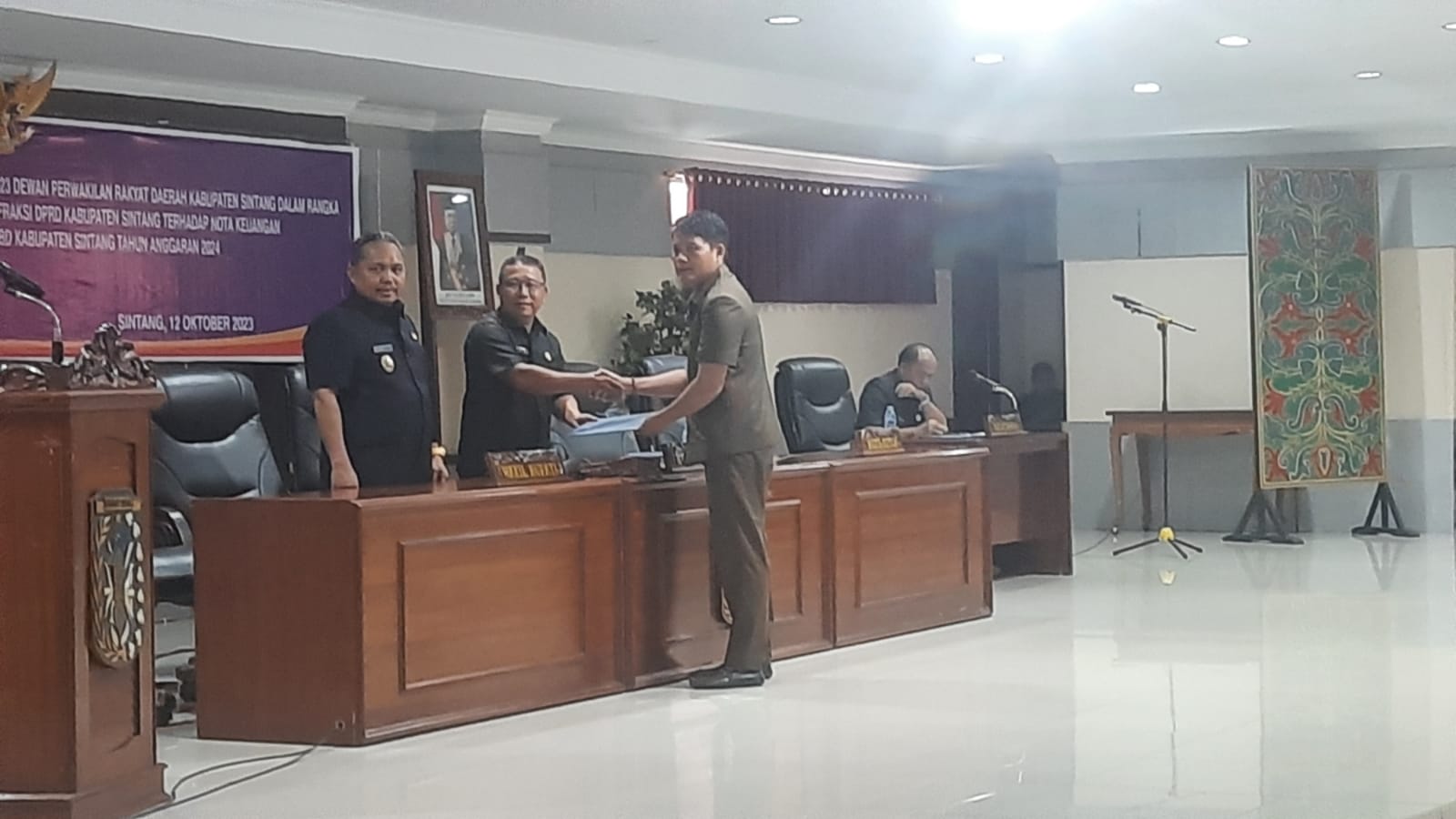 Juru Bicara Fraksi Amanat Persatuan Jhon Xipli