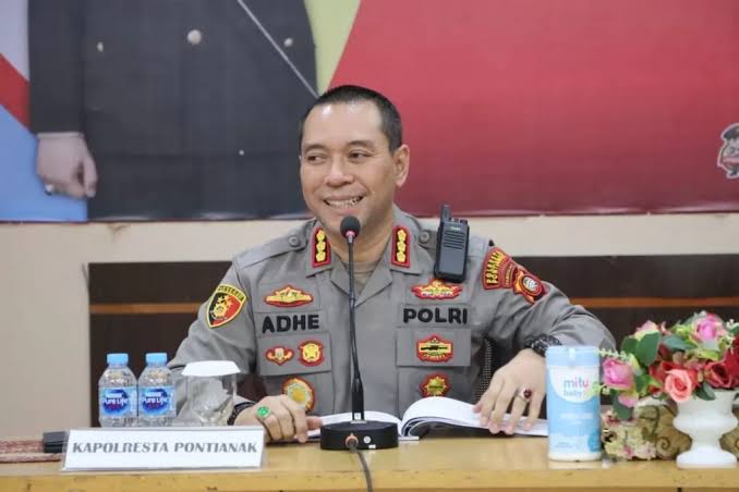 Kapolresta Pontianak Kombes Pol Adhe Hariadi
