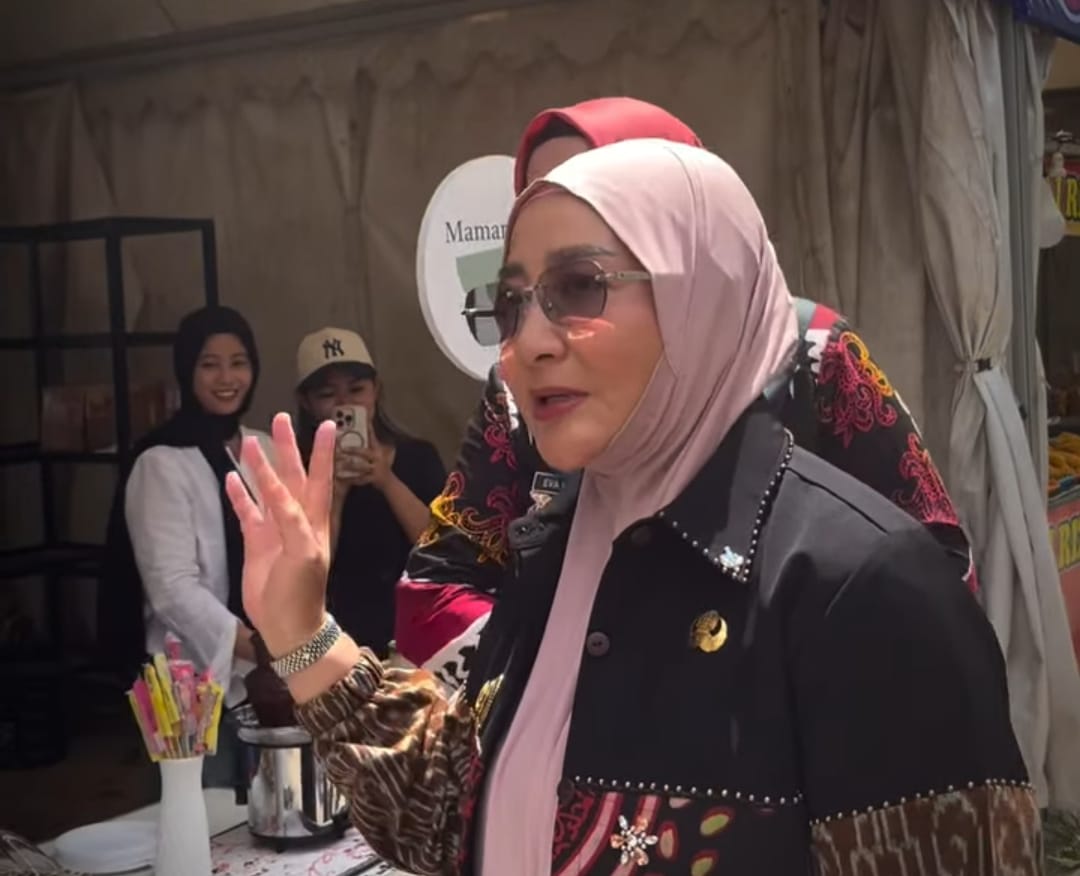 Bupati Berau, Sri Juniarsih Mas, menghadiri peringatan Hari Koperasi Nasional ke 78 di Graha Pemuda Tanjung Redeb, Jumat (1/8/2025). 