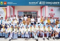 Wakil Bupati Sanggau, Susana Herpen, S.Sos., M.H. menghadiri peringatan Hari Ulang Tahun (HUT) ke-80 Palang Merah Indonesia (PMI) 