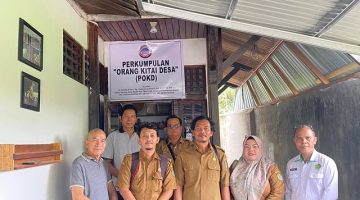 Monitoring dan Verifikasi Faktual Ormas di Desa Baning Kota, Santoso Pastikan Administrasi dan Legalitas Berjalan Baik