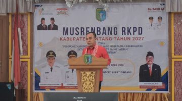 Wagub Kalbar Tekankan Perencanaan Tajam di Musrenbang Sintang, 2027 Jadi Awal Strategis RPJPD