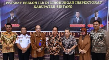 Bupati Sintang Tekankan Peran Strategis Inspektorat, Minta Pengawasan OPD Diperkuat